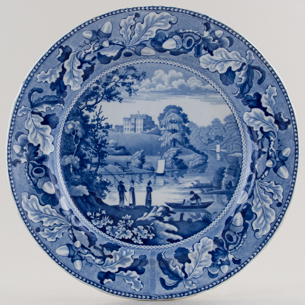 Plate Lambton Hall c1820